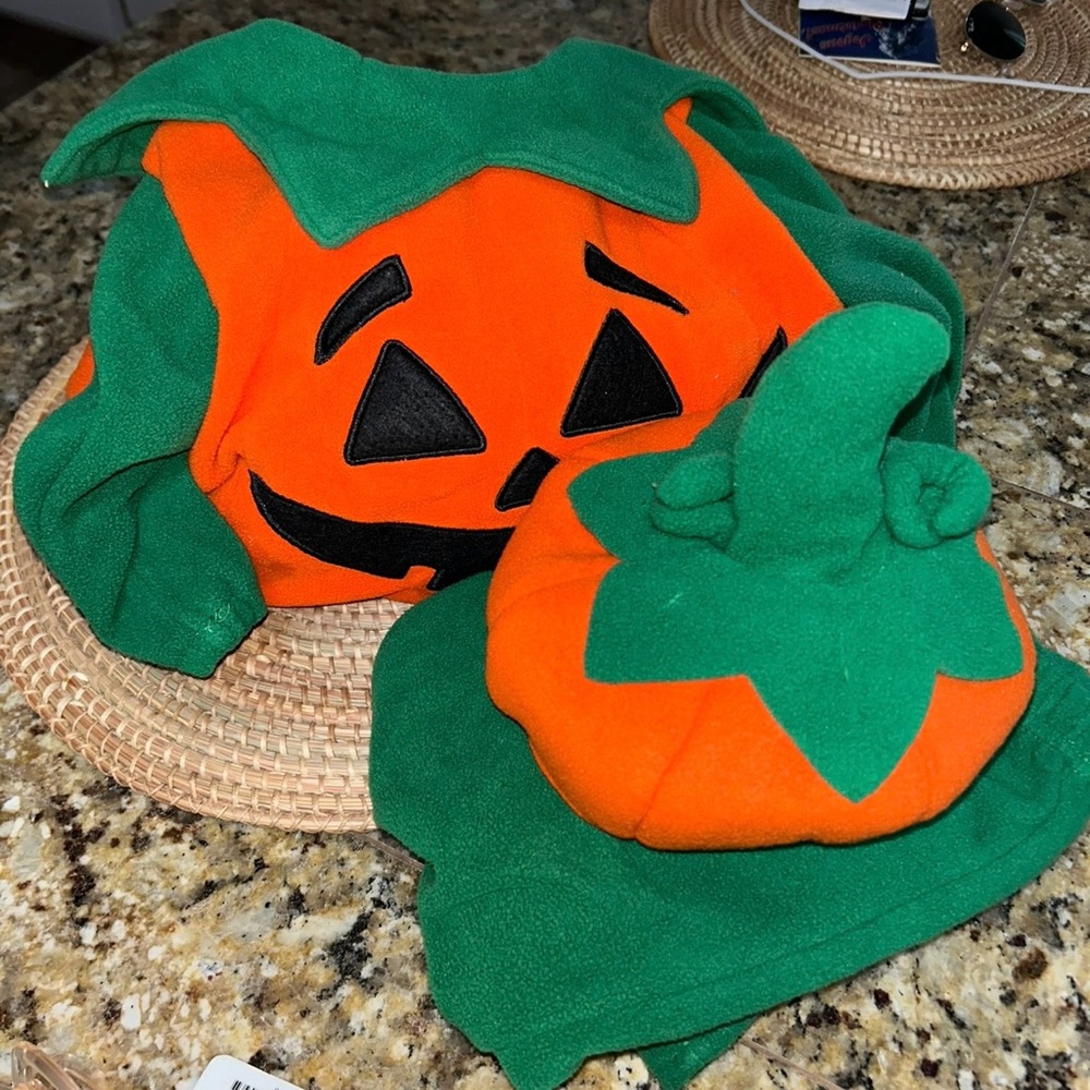 Baby pumpkin costume